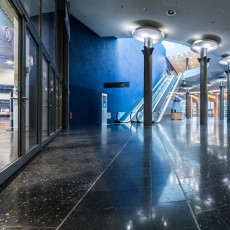 Foyer mit Blick in Halle 3